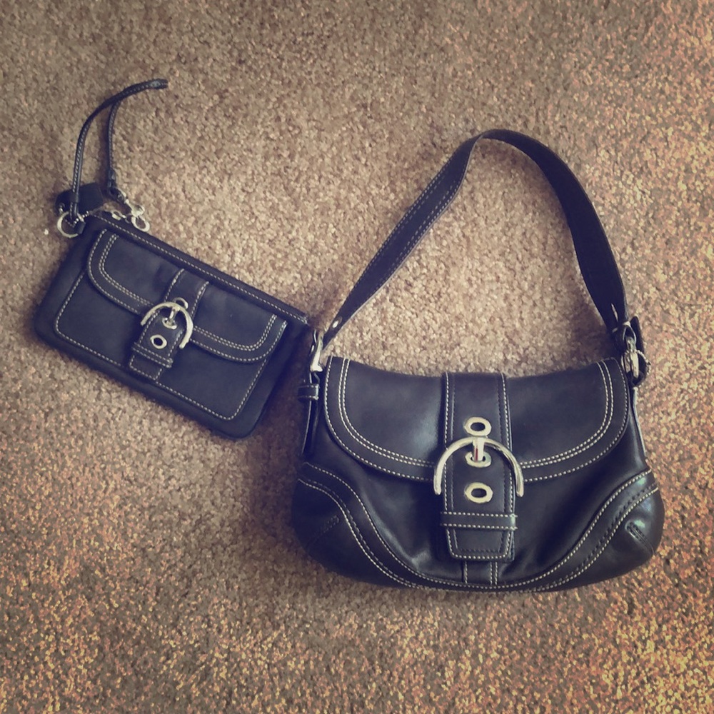 Coach Bag and Matching Wallet